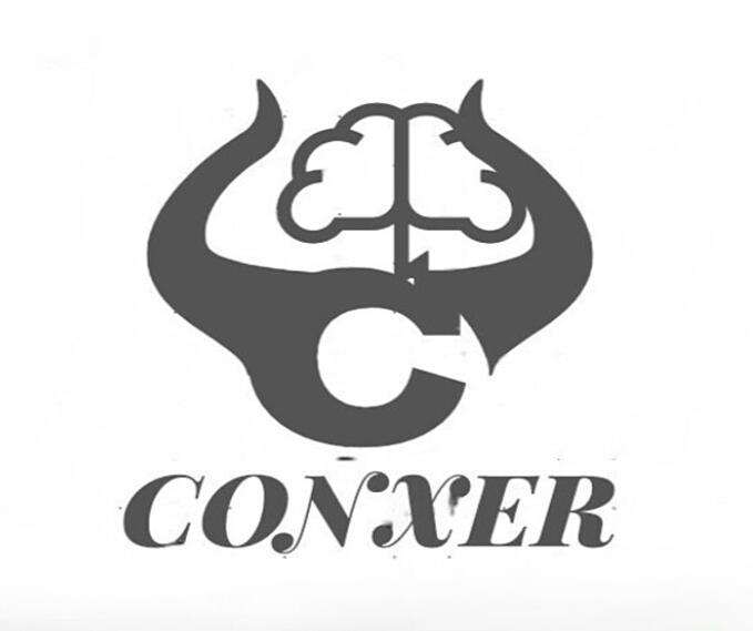 Conxer logo (coaching and wellbeing brand logo design )